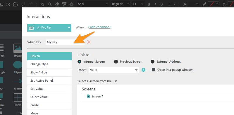 select trigger on focus pdf forms