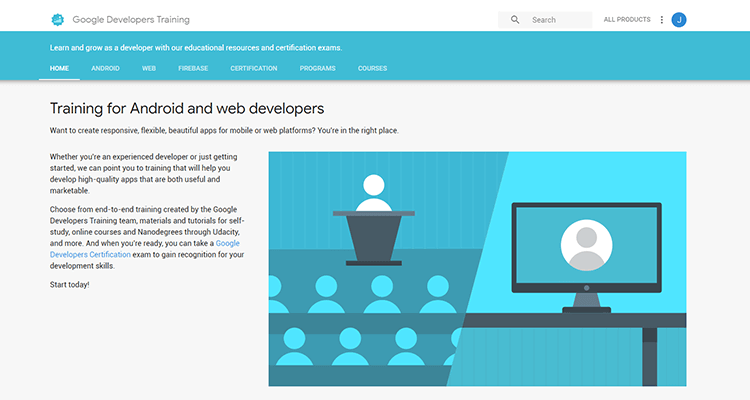 Google developer training android cheap
