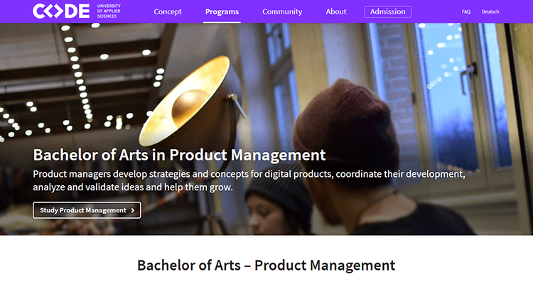 In-class product management course - Code University, Europe