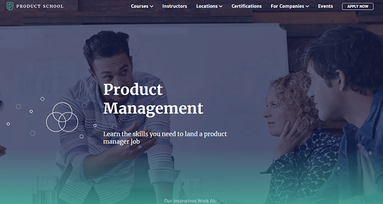 In-class product management course - Product School, Europe