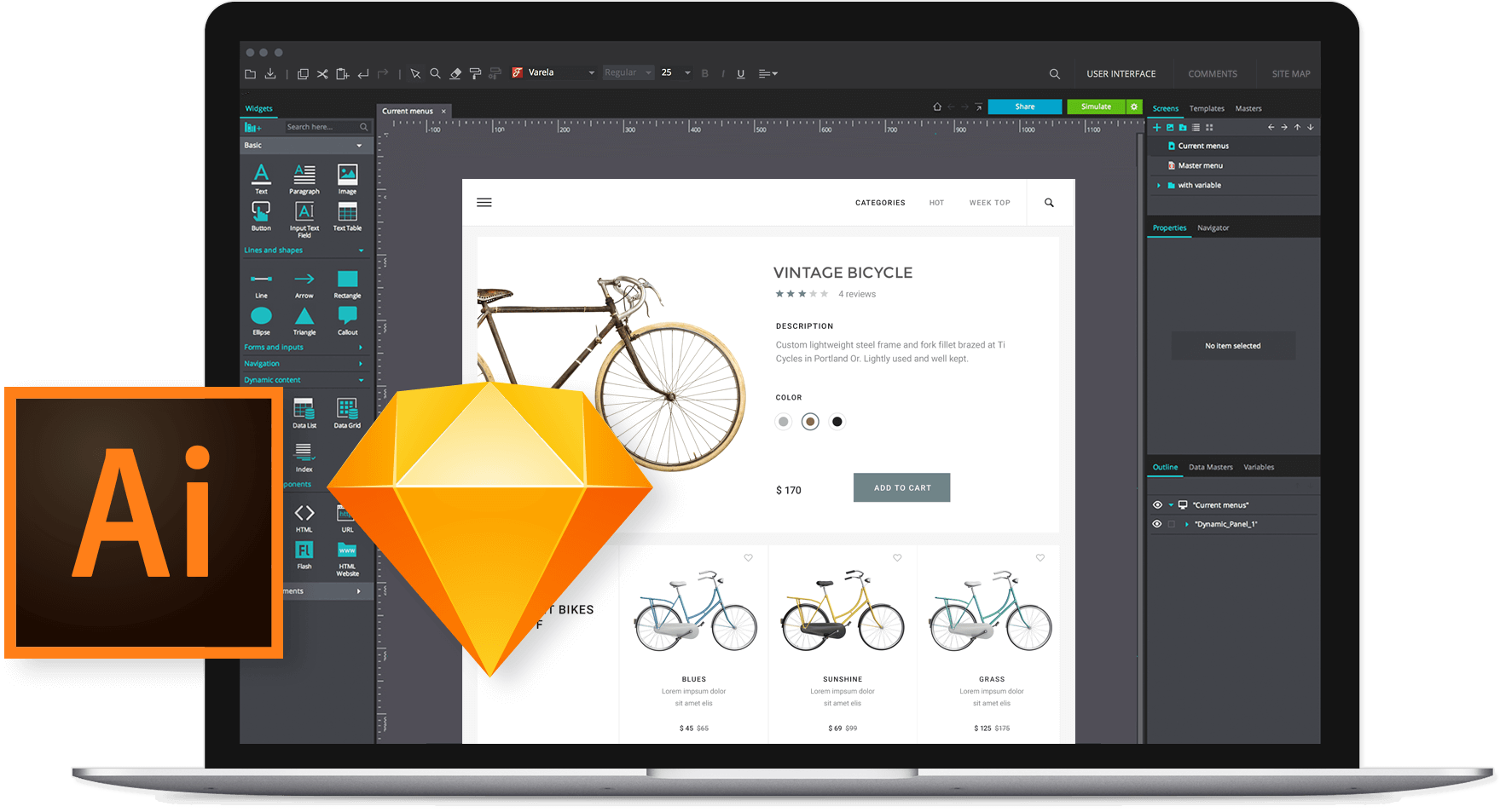 Download The Best 100% Free Wireframe Tool for Mobile and Web