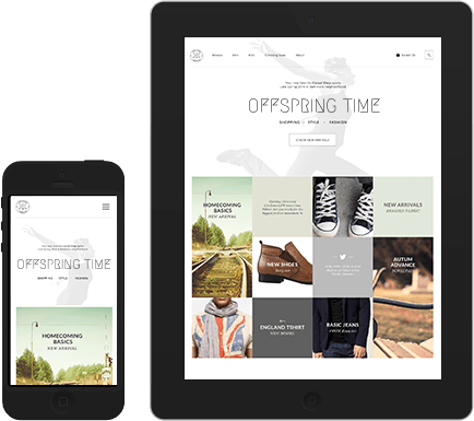 Responsive wireframe