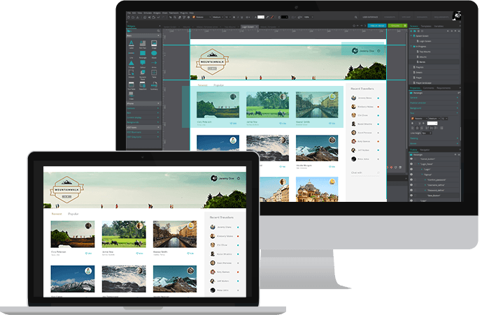 Clickable mockups