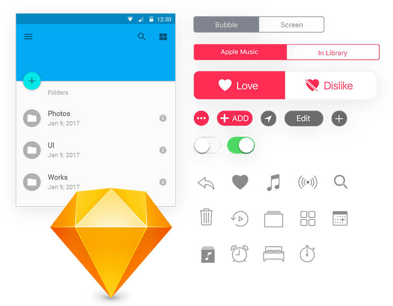 Web and mobile interactions for your prototypes