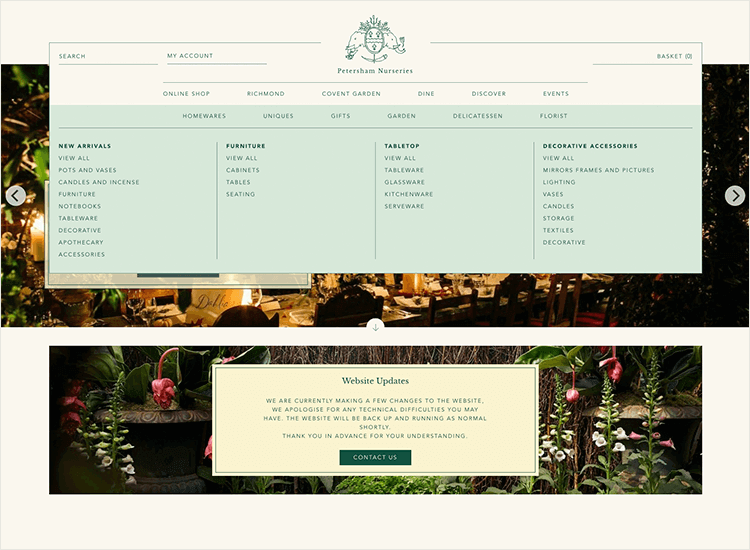 Easy Navigation Website Examples